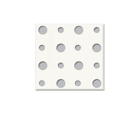 לוח גבס מחורר STANDARD,8/15/20R