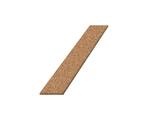 פס הפרדה שטוח משעם לבלוק 10