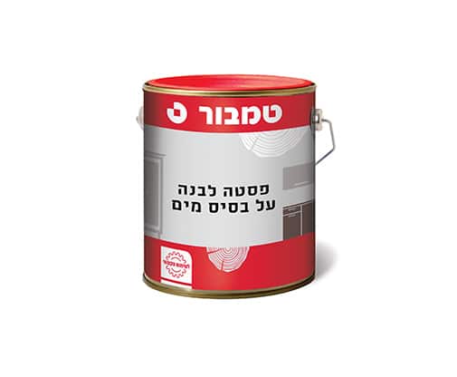 פסטה לבנה על בסיס מים