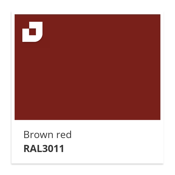 Brown red