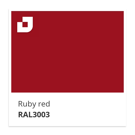Ruby red