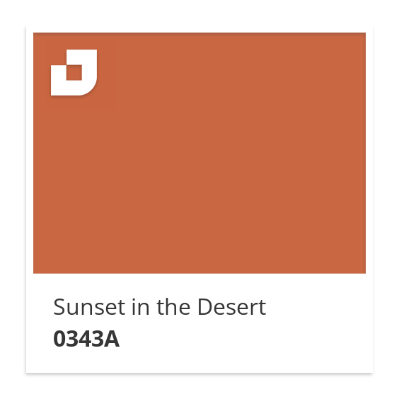 Sunset in the Desert
