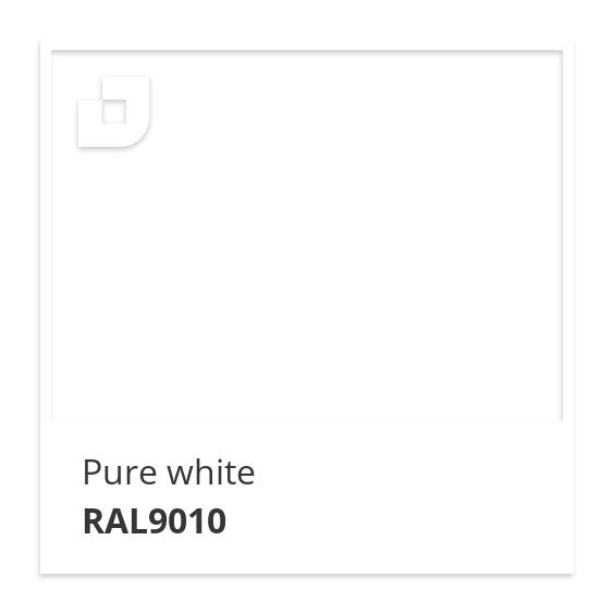 Pure white