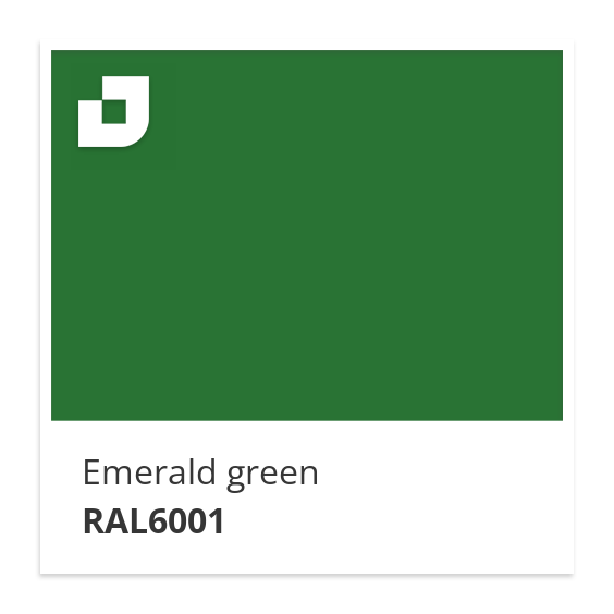Emerald green