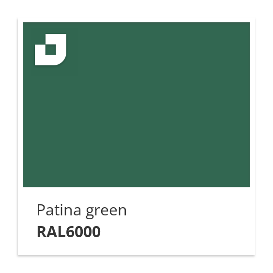 Patina green